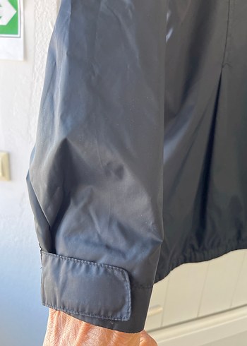 Columbia bayan Kapüşonlu Rüzgarlık,içi polar yağmurluk mont XL - Görsel 8