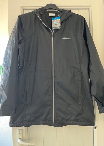 Columbia bayan Kapüşonlu Rüzgarlık,içi polar yağmurluk mont XL - Görsel 4