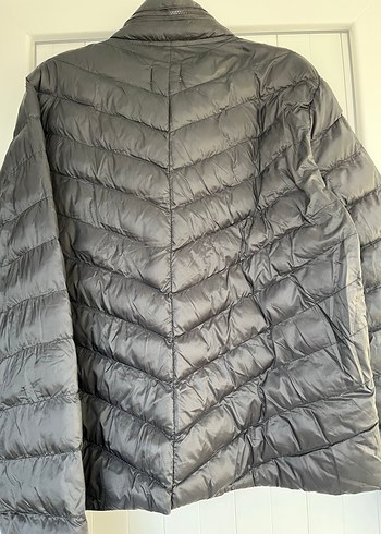 Siyah  Kadın Fermuarlı  Mont XL - Görsel 8