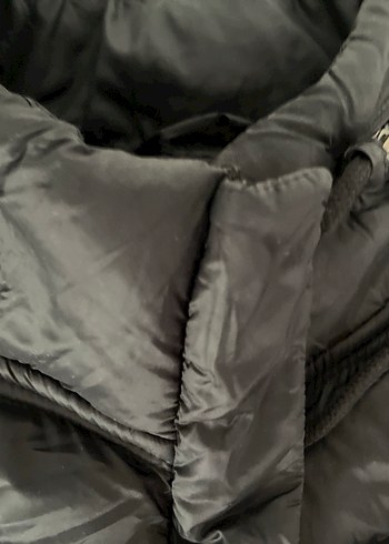 Siyah  Kadın Fermuarlı  Mont XL - Görsel 2