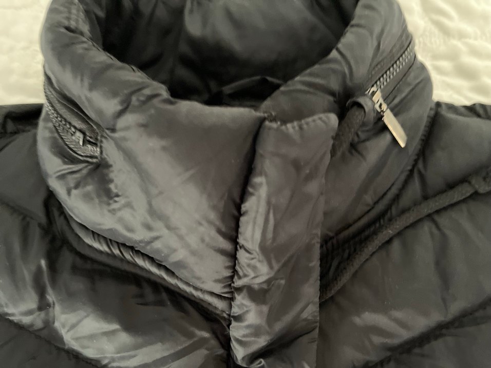 Siyah  Kadın Fermuarlı  Mont XL - Görsel 2