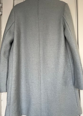 Açık mavi  Uzun Kaban S bdn Stradivarus - Görsel 6