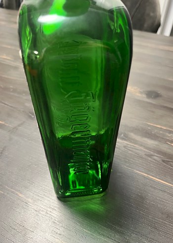 Diğer Yeşil Vintage Jägermeister bol şişe orijinal