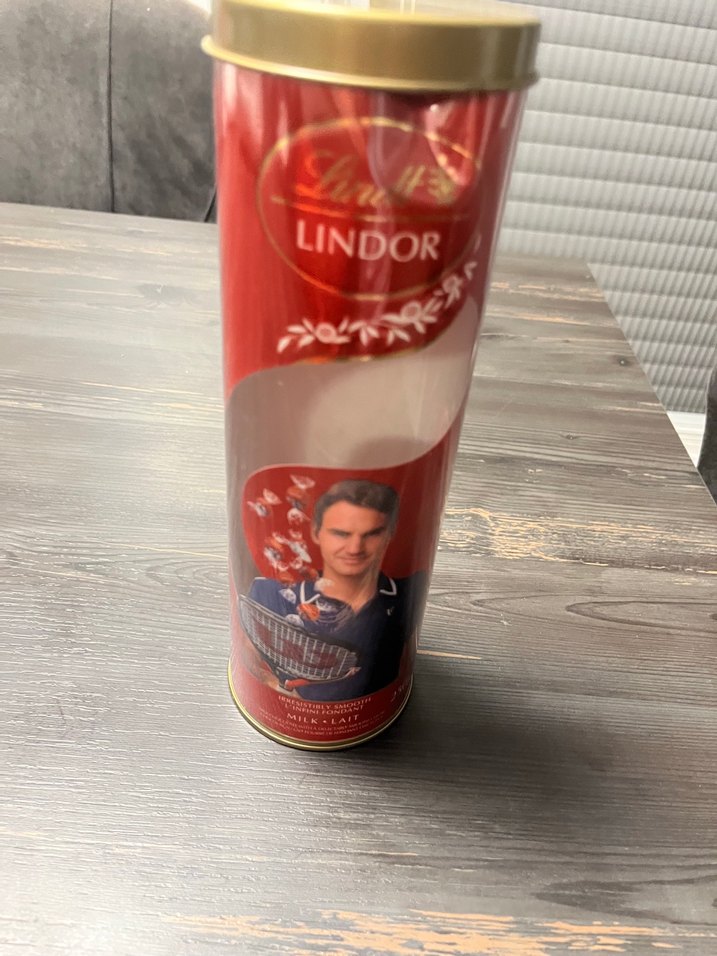 Lindt Lindor Çikolata Kutusu, boş orijinal - Görsel 3