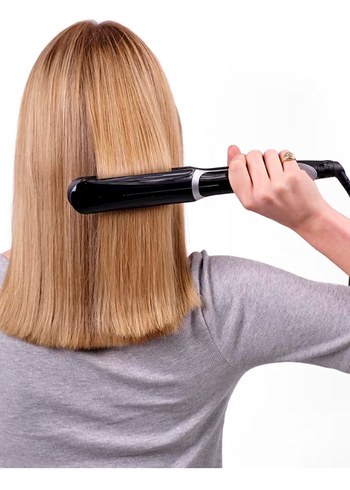 BaByliss Siyah Geniş Plakalı Saç Düzleştirici - Görsel 2