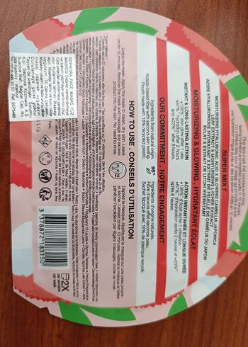 Sephora Nemlendirici ve Parlatıcı Yüz Maskesi - Görsel 2