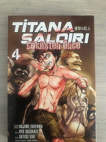Titana saldırı çöküşten önce 4. Cilt