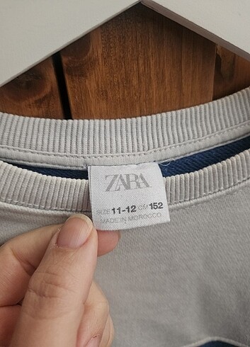 Zara Zara Oversize Çocuk Sweatshirt