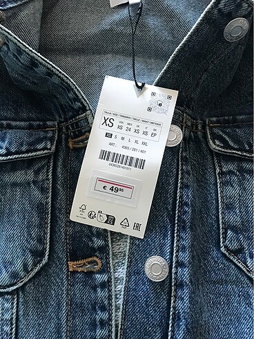 Zara ZARA ETİKETLİ DENIM TULUM