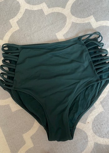 Yeşil Yanları ip Bikini Altı