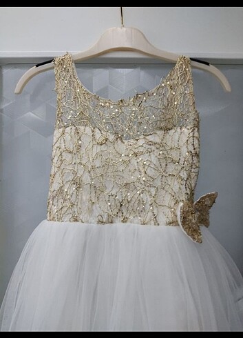 Kız çocuk kostüm abiye gelinlik modelleri  - Görsel 3