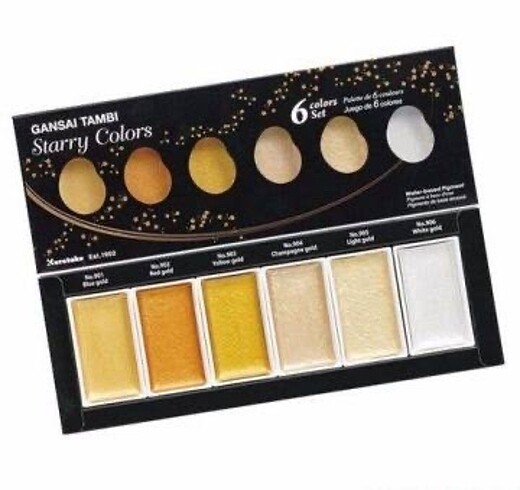 Zig Gansai Stary Color Sulu Boya Seti
