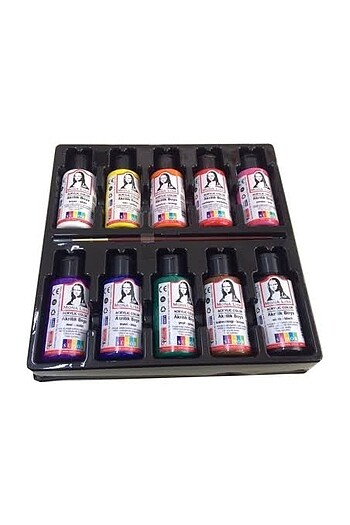  Beden Monalisa 10x40 ml Akrilik Boya Seti