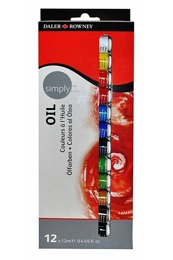 Daler Rowney Simply Yağlı Boya Seti