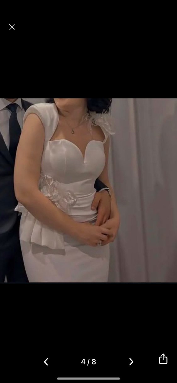 ALFA BETA BeYAZ ELBİSE - Görsel 4