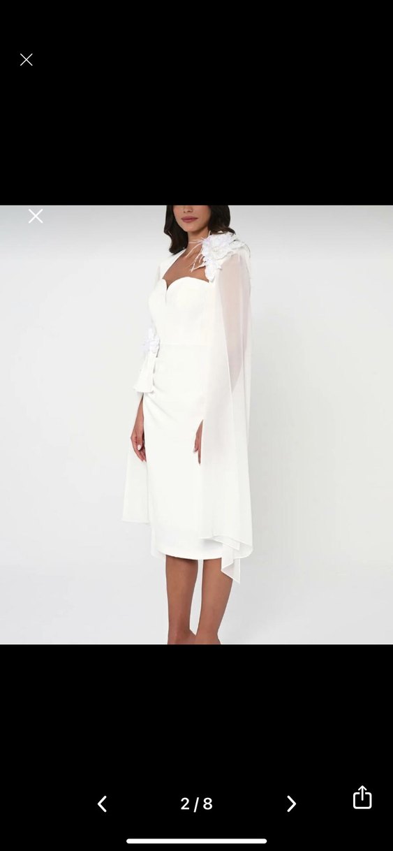 ALFA BETA BeYAZ ELBİSE - Görsel 2
