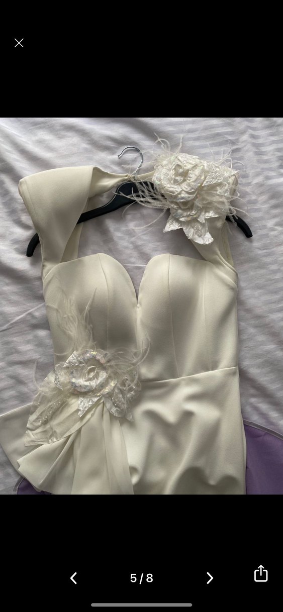 ALFA BETA BeYAZ ELBİSE - Görsel 5