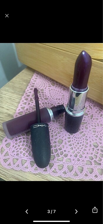 MAC LUSTERGLASS RUJ SETİ - Görsel 7