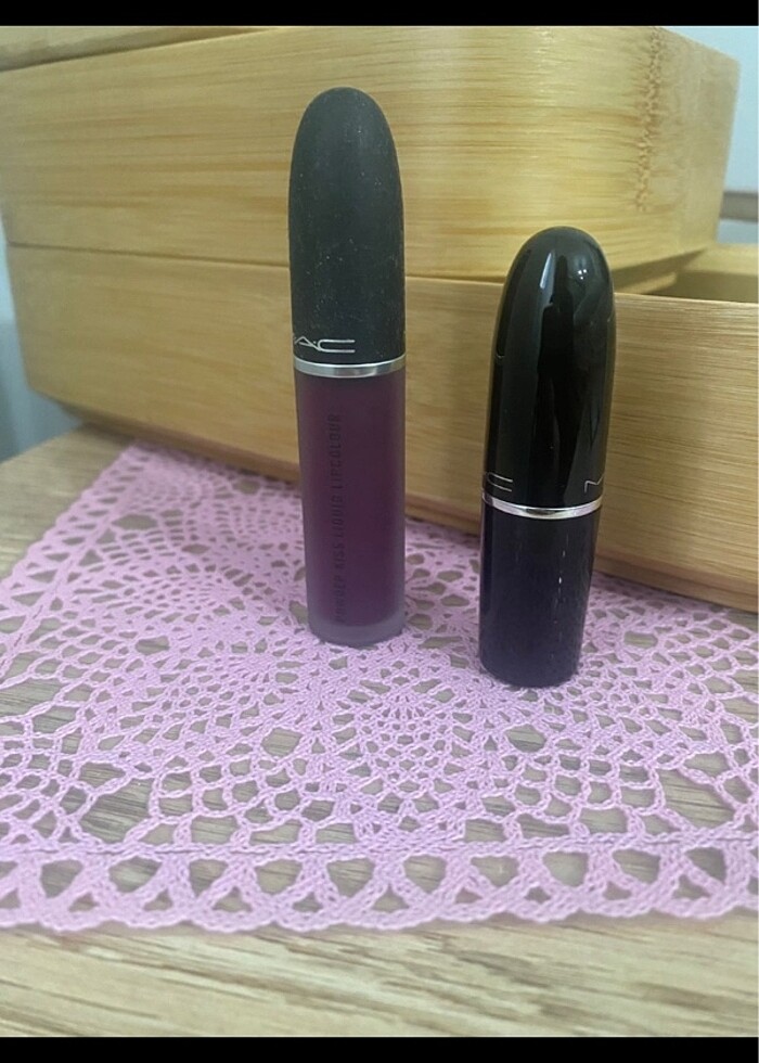 MAC LUSTERGLASS RUJ SETİ - Görsel 2