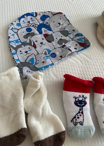 Havlu Çoraplar ve şapkalar - Görsel 5