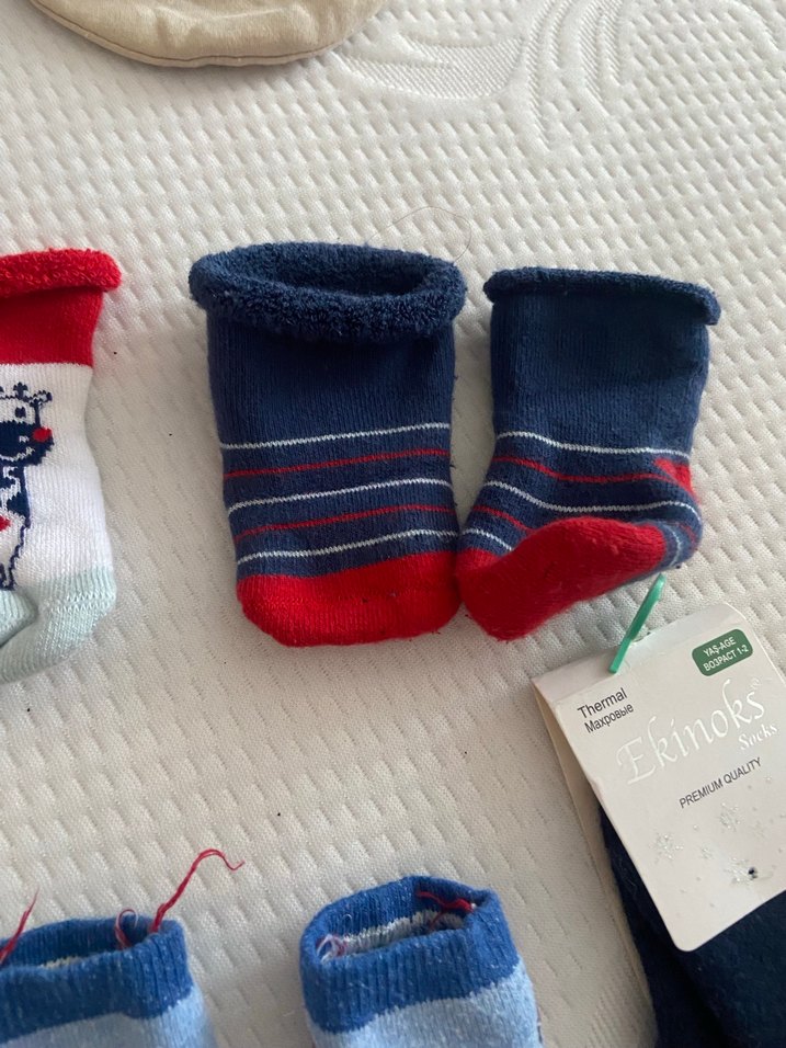 Havlu Çoraplar ve şapkalar - Görsel 3