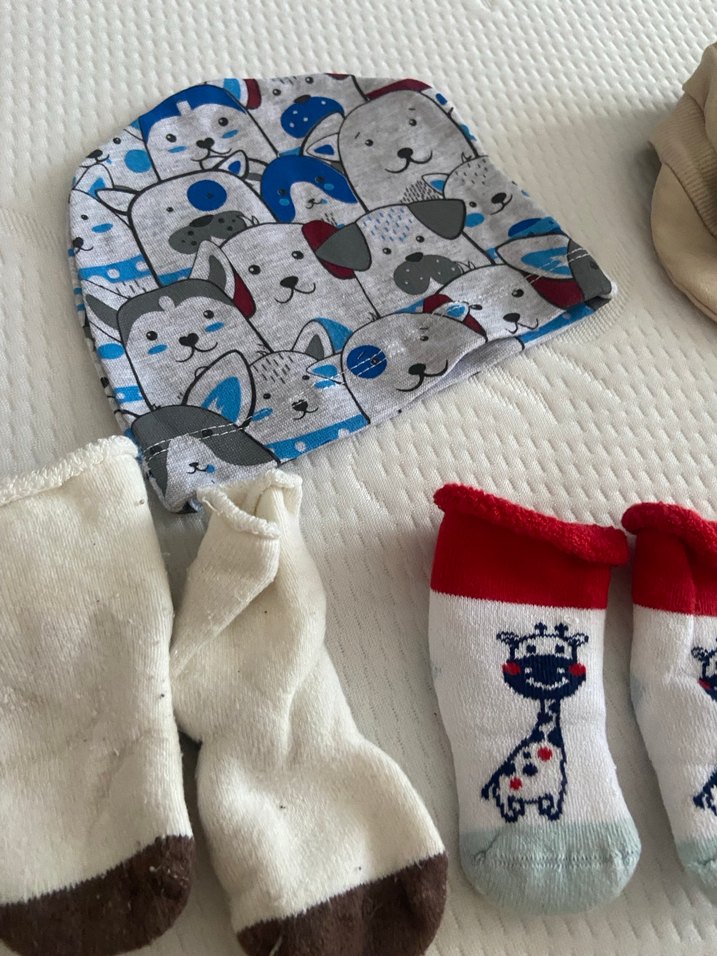 Havlu Çoraplar ve şapkalar - Görsel 5