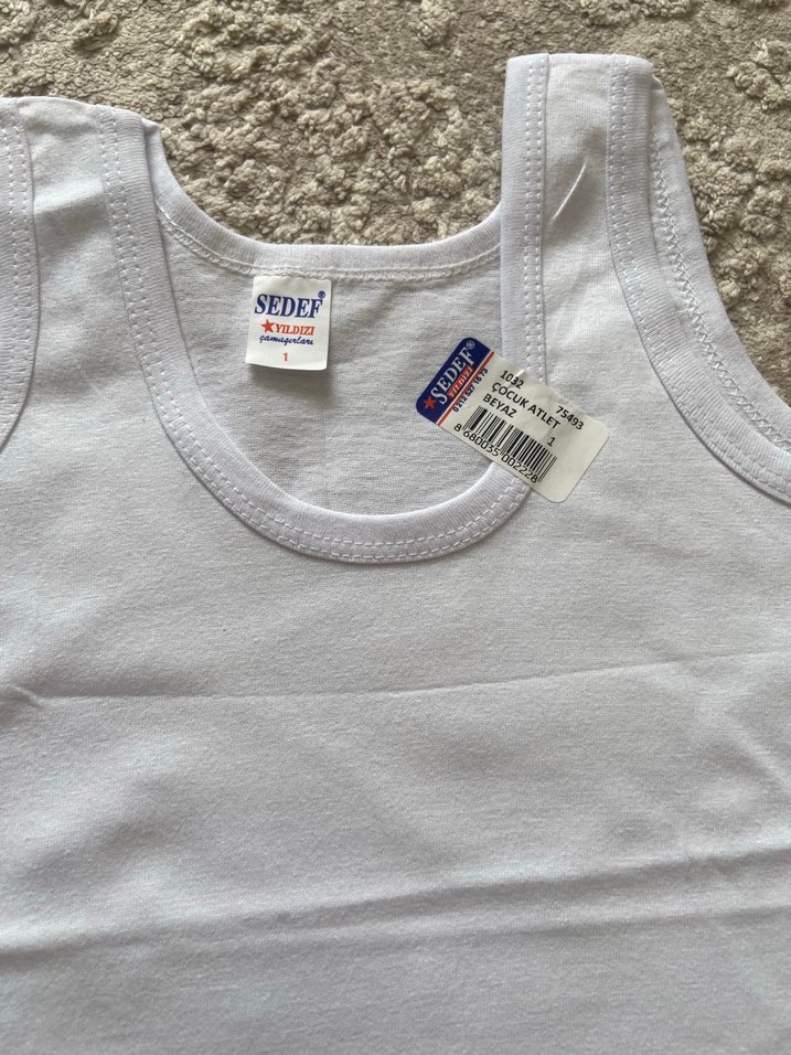 3 adet Erkek çocuk atlet - Görsel 2