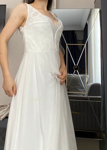 s Beden beyaz Renk Nikah elbisesi