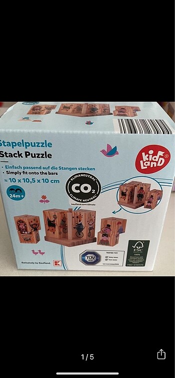 Ahşap puzzle