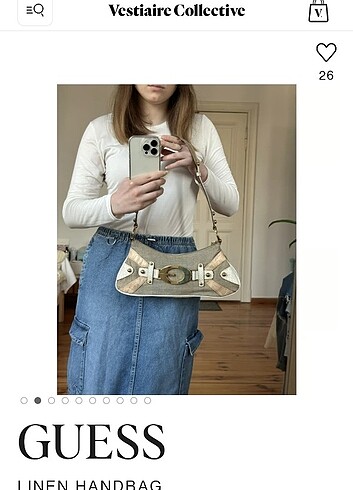 Guess vintage çanta