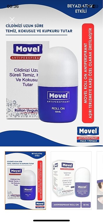 Movel ter önleyici roll on