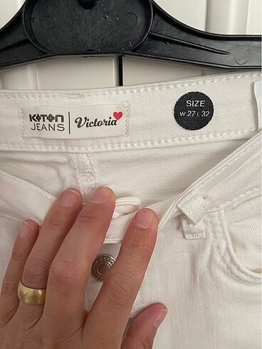27 Beden KOTON KADIN JEANS PANTOLON