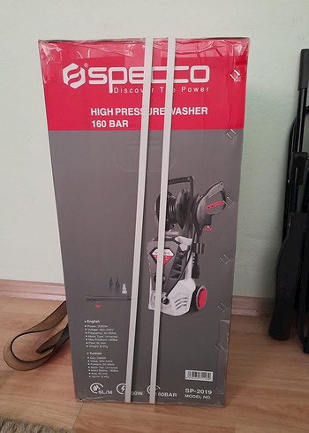 Beden Specco Gri Yüksek Basınçlı Yıkayıcı 2000W