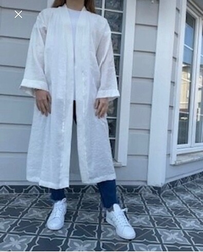 Beyaz kimono