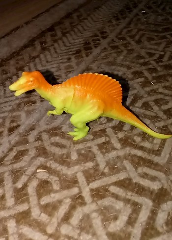 Renkli Dinozor Aksiyon Figürü turuncu