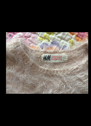 H&M H&M Pudra Tüylü Kazak