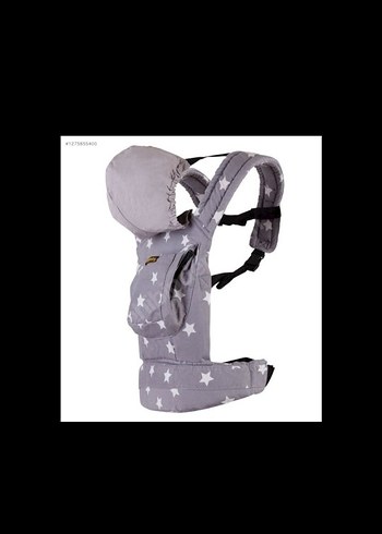 Gri Yıldızlı Bebek Kanguru - Görsel 3