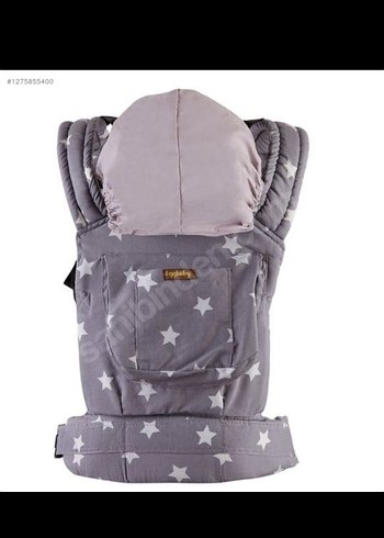 Gri Yıldızlı Bebek Kanguru - Görsel 2