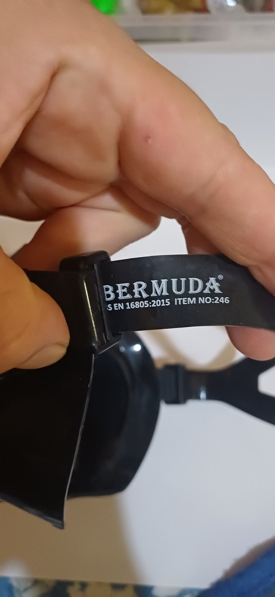 Siyah Bermuda Spor Yüzücü Gözlüğü - Görsel 2