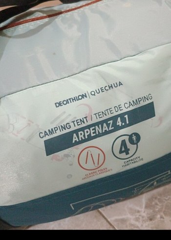 Decathlon fresh black çadır - Görsel 4