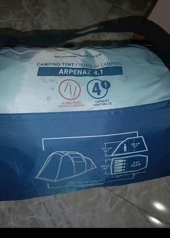 Decathlon fresh black çadır - Görsel 3