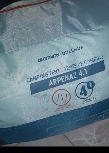 Decathlon fresh black çadır - Görsel 2