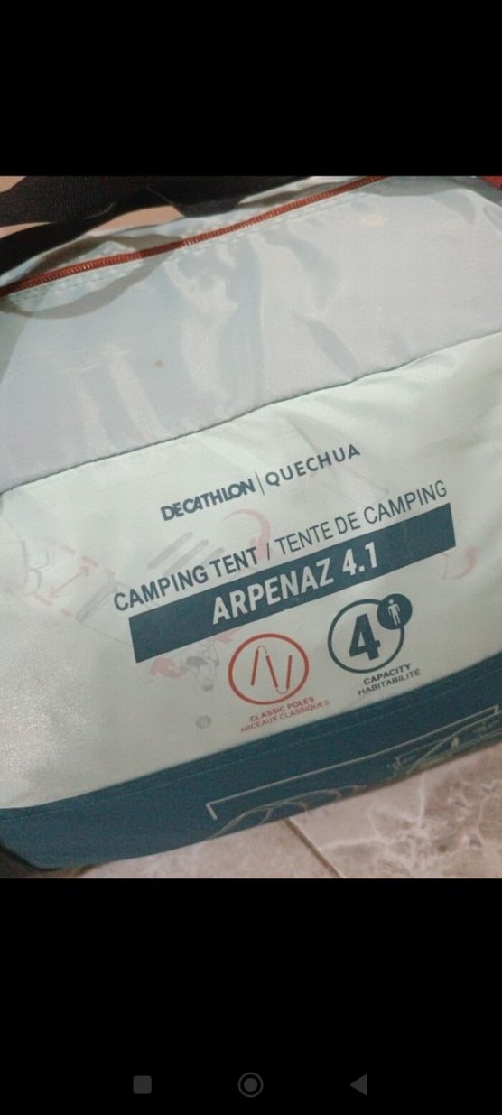 Decathlon fresh black çadır - Görsel 4