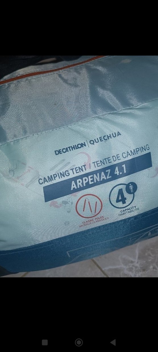 Decathlon fresh black çadır - Görsel 2