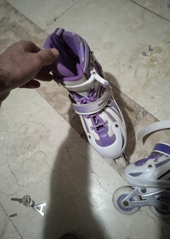 kız Mor Bağcıklı Spor Paten - Görsel 3