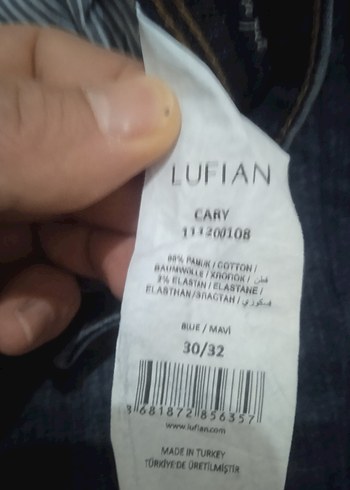 Erkek Lacivert Regular Fit Kot Pantolon - Görsel 4