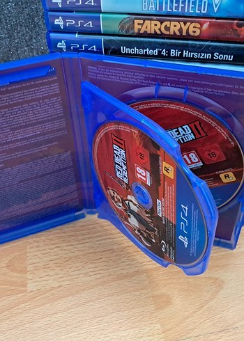 PS4 Oyun Koleksiyonu - Red Dead Redemption II ve Diğerleri - Görsel 2