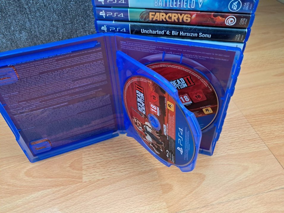 PS4 Oyun Koleksiyonu - Red Dead Redemption II ve Diğerleri - Görsel 2