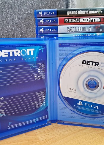PS4 Oyun cd'si detroit - Görsel 2