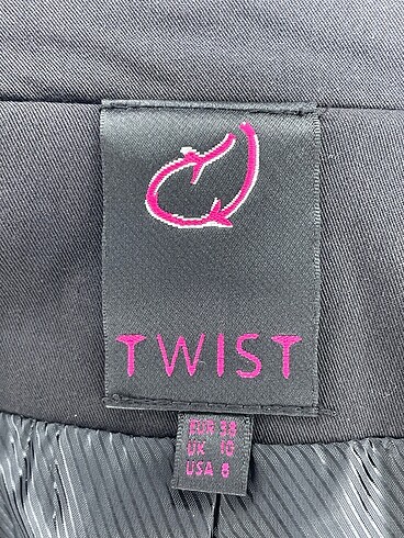 38 Beden siyah Renk Twist Yelek %70 İndirimli.